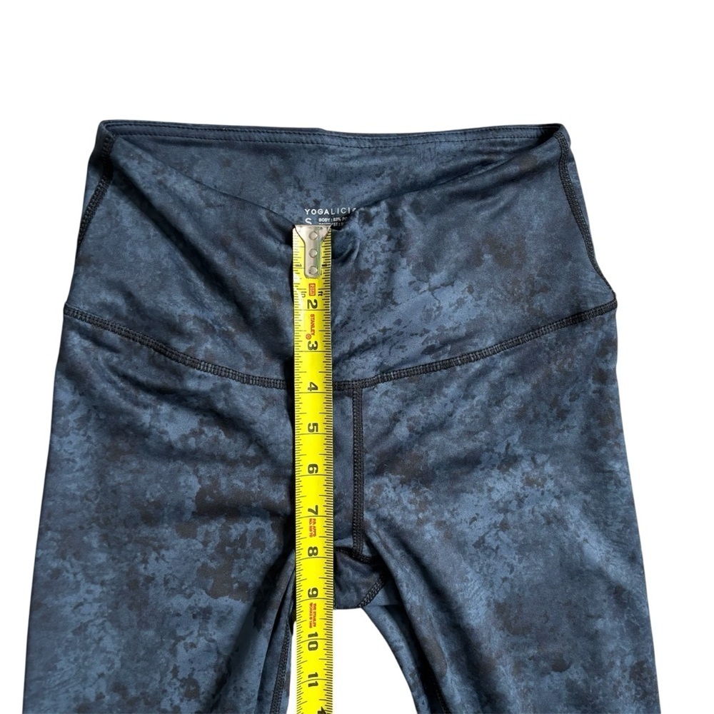NWT Yogalicious Dark Navy Italian Quartz Leggings Size Small - Picture 5 of 9